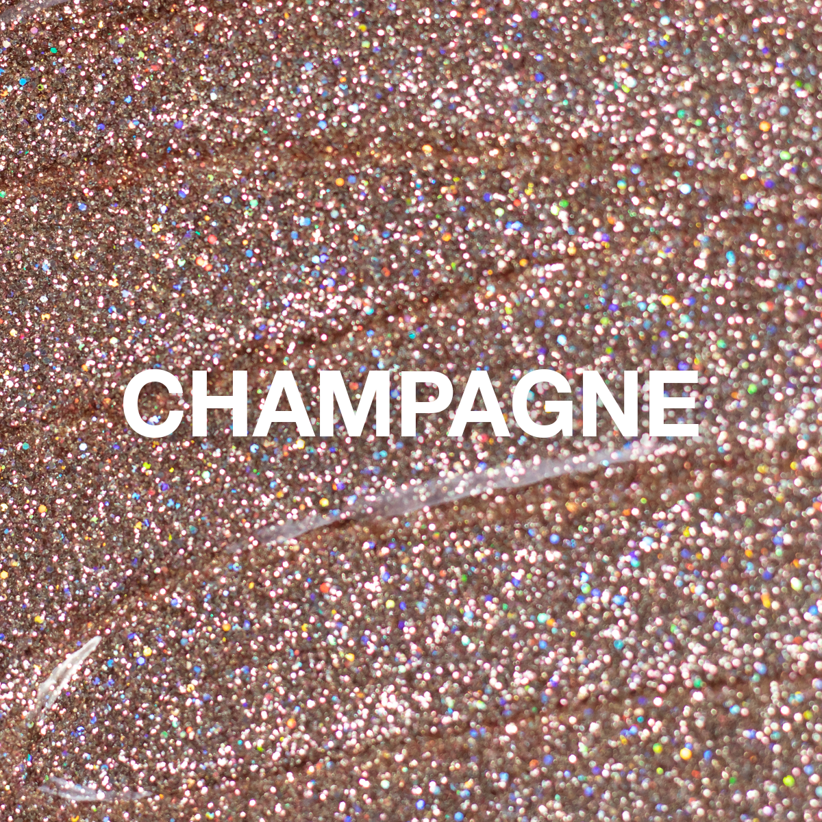 P+ Champagne Glitter Gel Polish 10ml