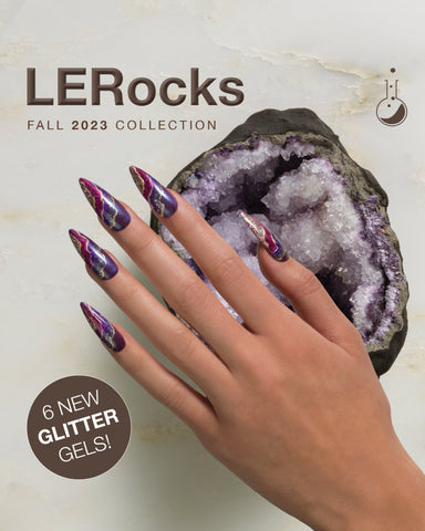 NEW P+ Glitter Gel Polish LE Rocks Fall 2023 Pack