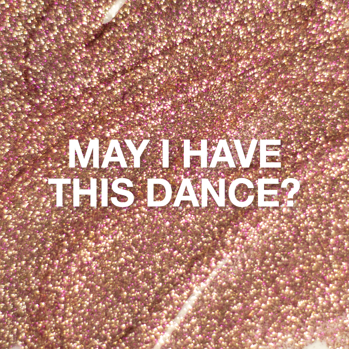 P+ May I Have This Dance? Glitter Gel Polish