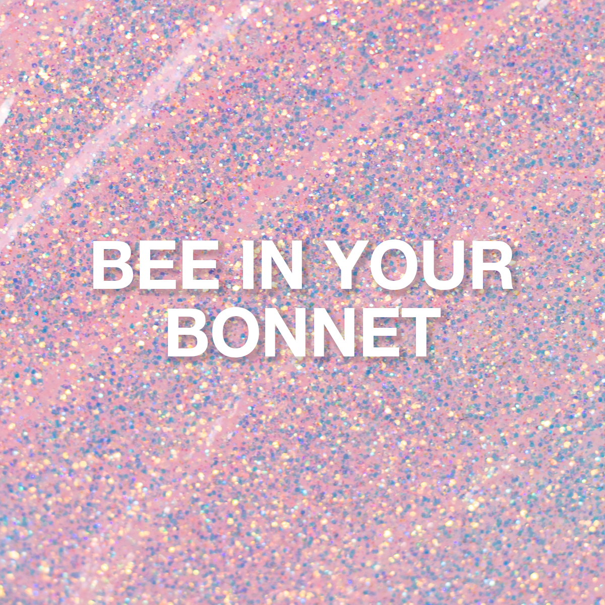 Bee in Your Bonnet UV/LED Glitter Gel