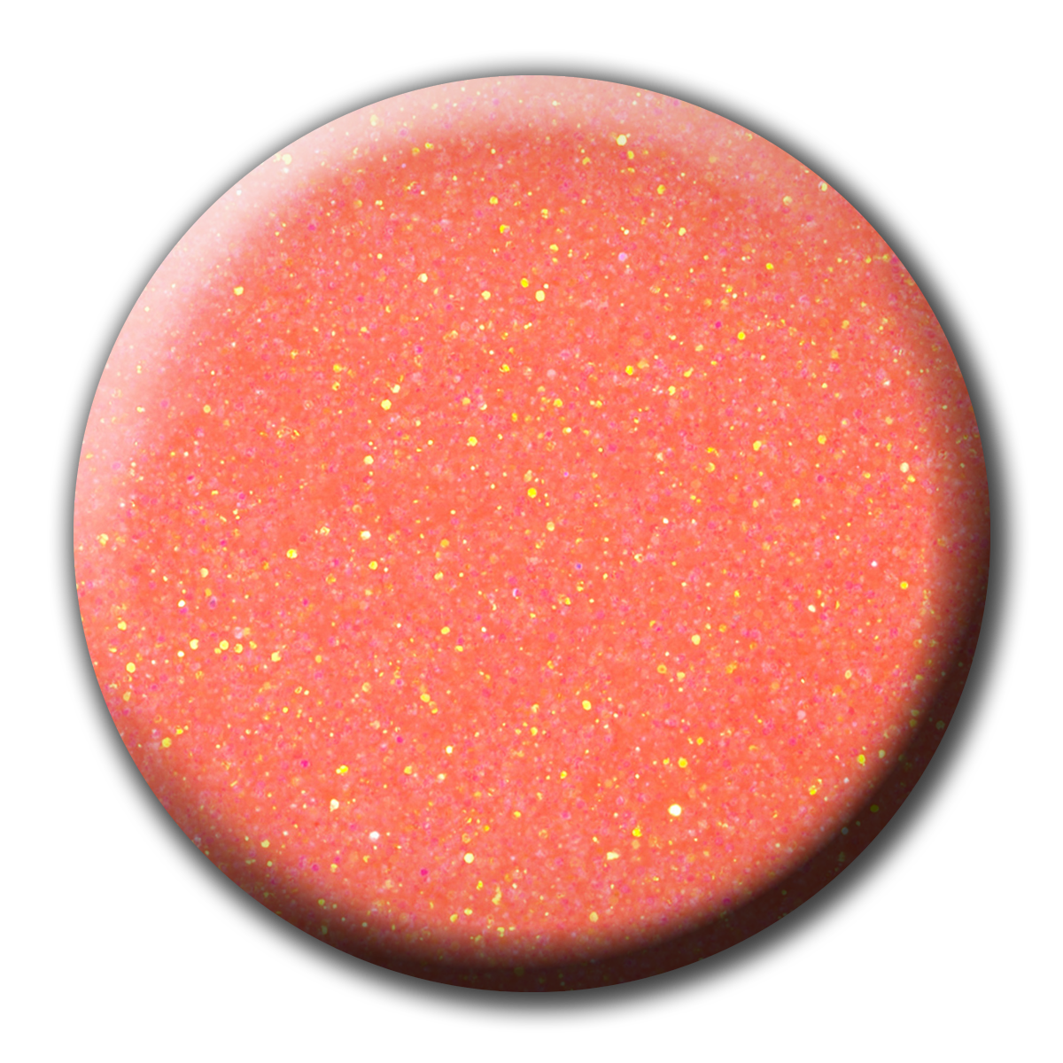 Orange Crush, UV/LED Glitter Gel, 17 ml