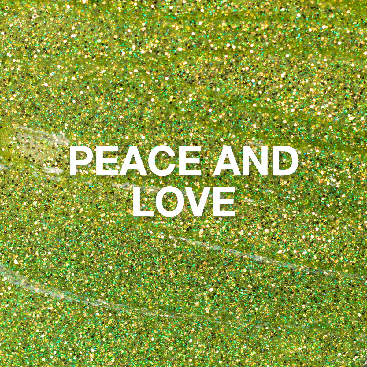 P+ Peace and Love Glitter Gel Polish 10 ml