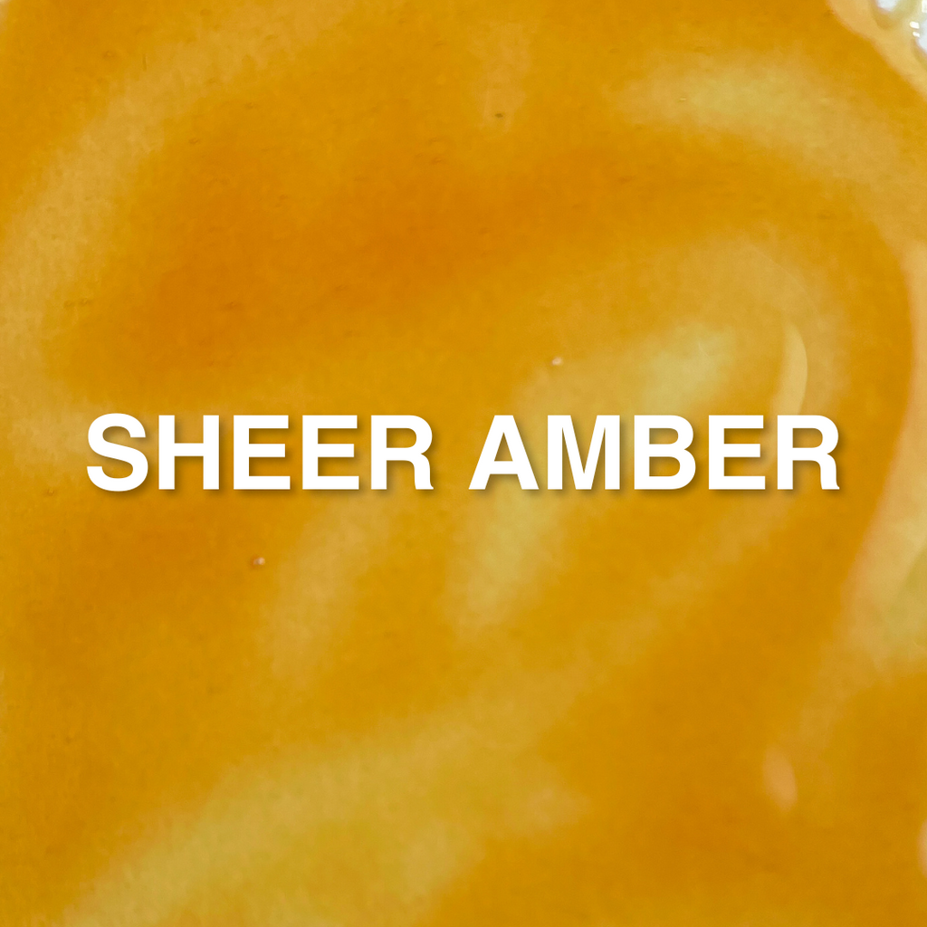 Sheer Amber JimmyGel Building Base in a Bottle