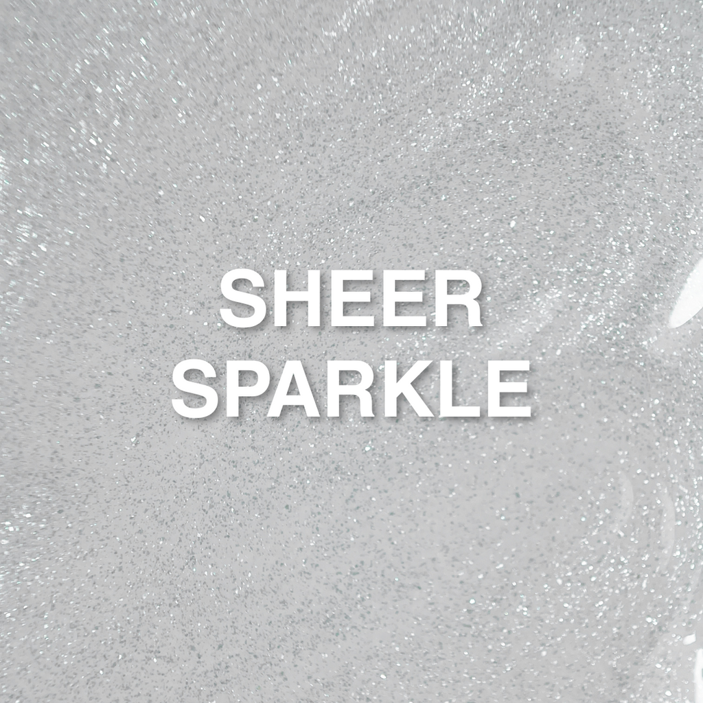 Sheer Sparkle JimmyGel Building Base in a Bottle