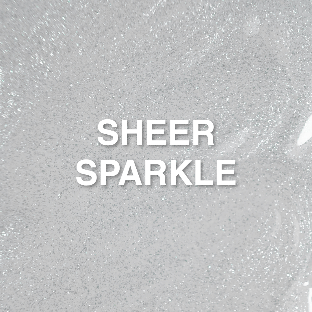 Sheer Sparkle JimmyGel Building Base in a Bottle