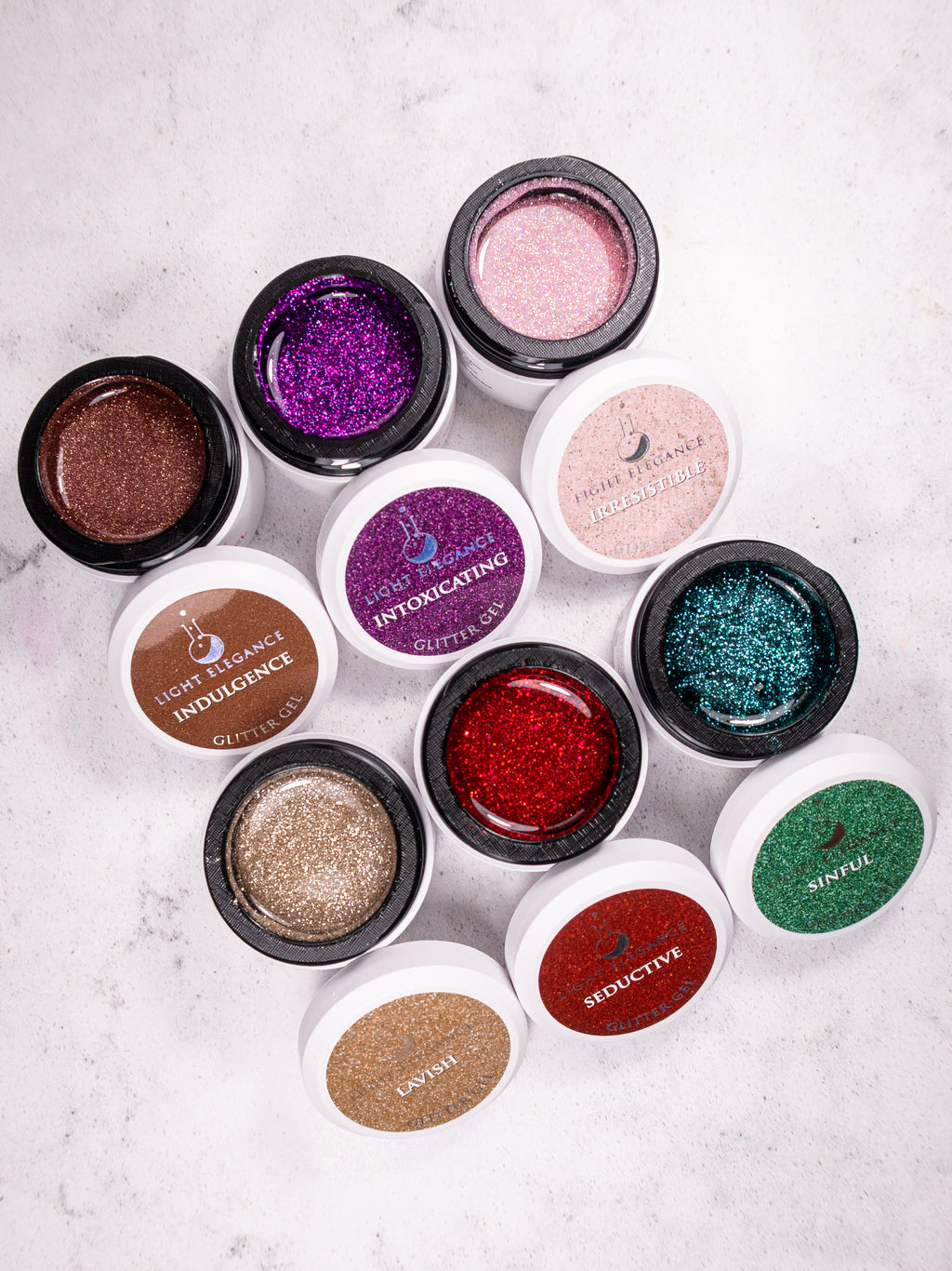 NEW Dare to Indulge Glitter Gel Collection