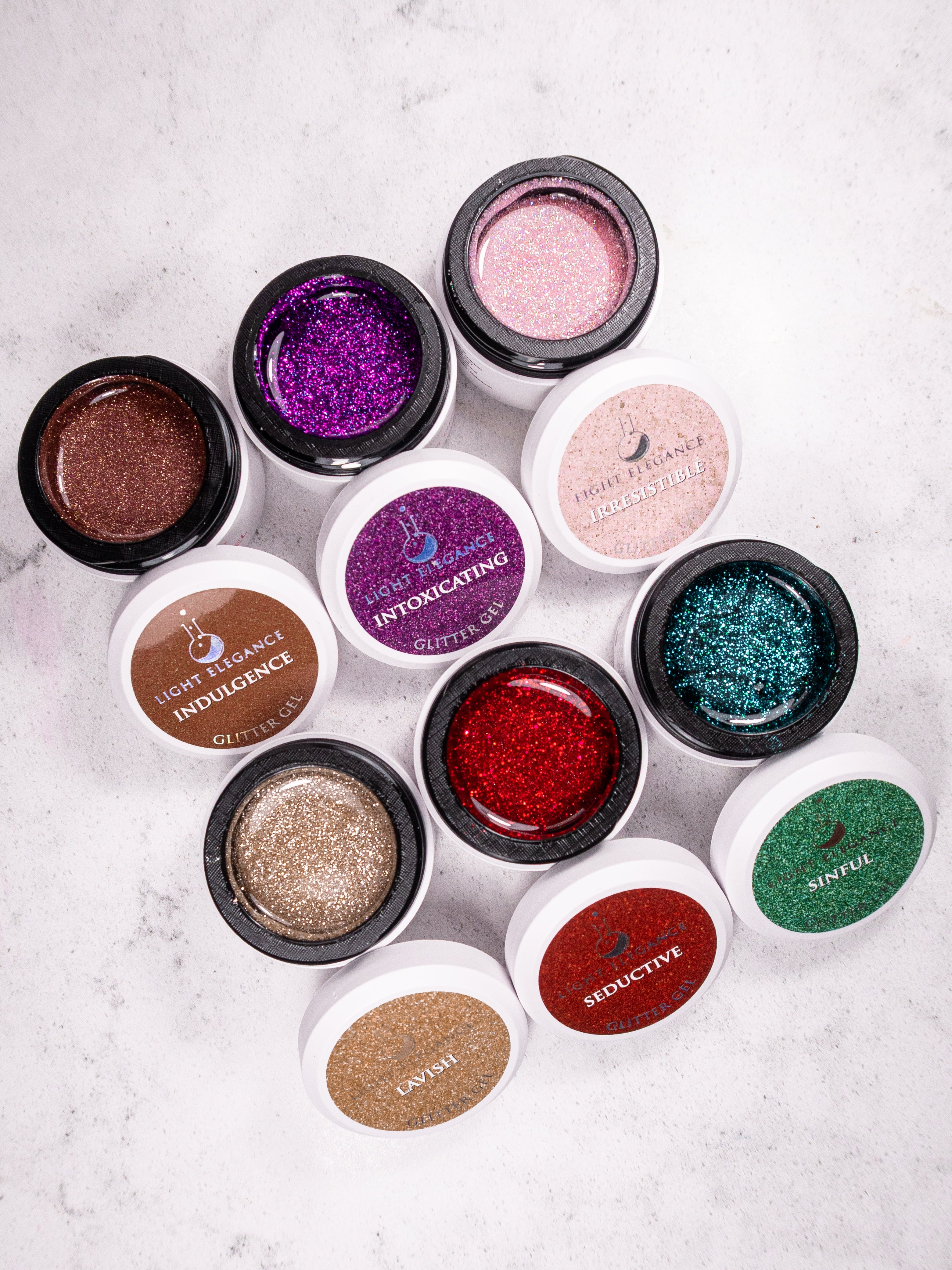 NEW Dare to Indulge Glitter Gel Collection