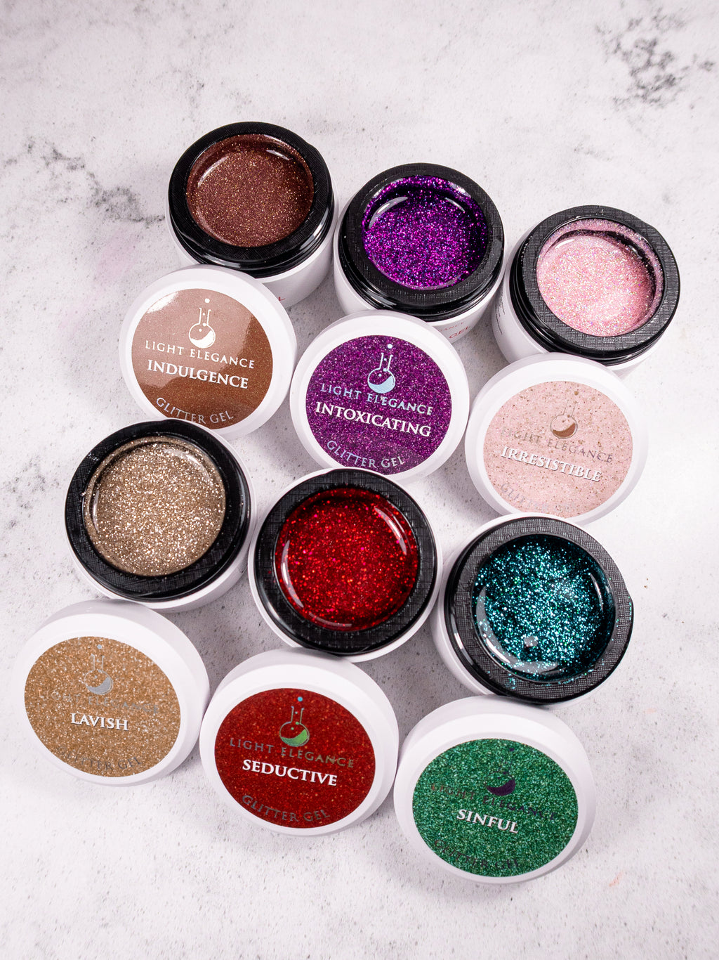 NEW Dare to Indulge Glitter Gel Collection
