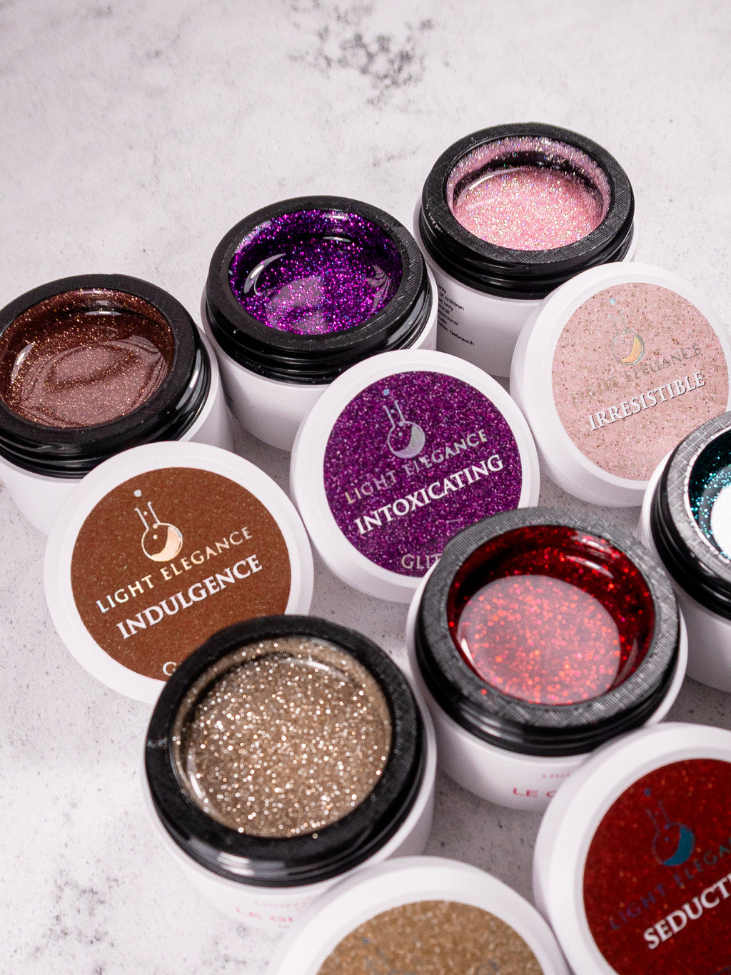 NEW Dare to Indulge Glitter Gel Collection