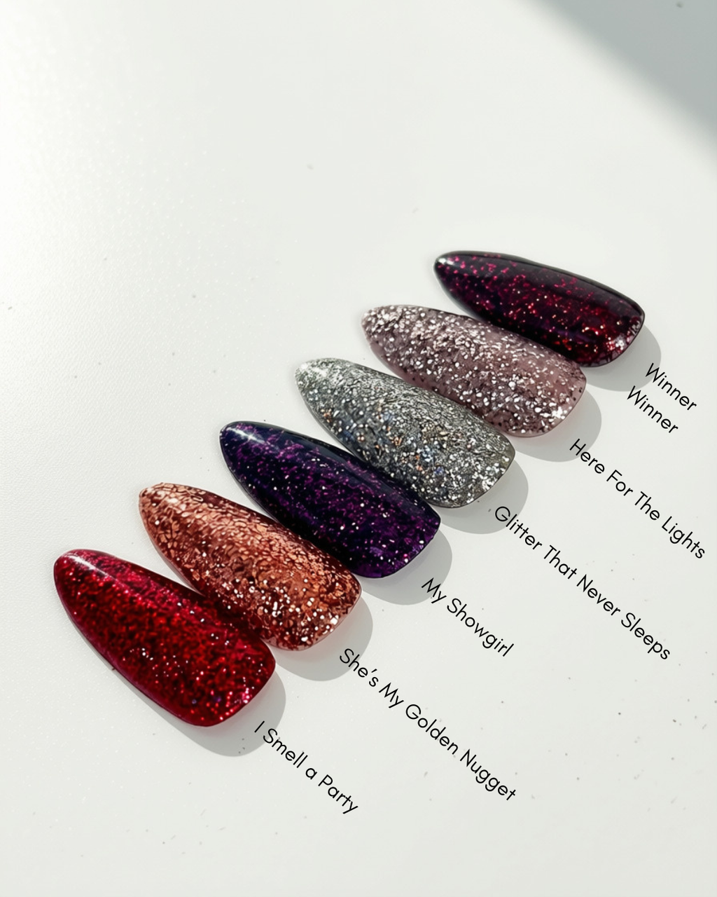 NEW Viva Las Vegas Glitter Gel Collection