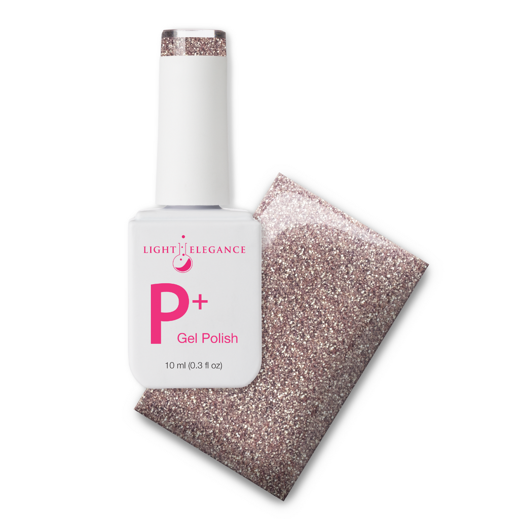 Here For The Lights P+ Glitter Gel Polish
