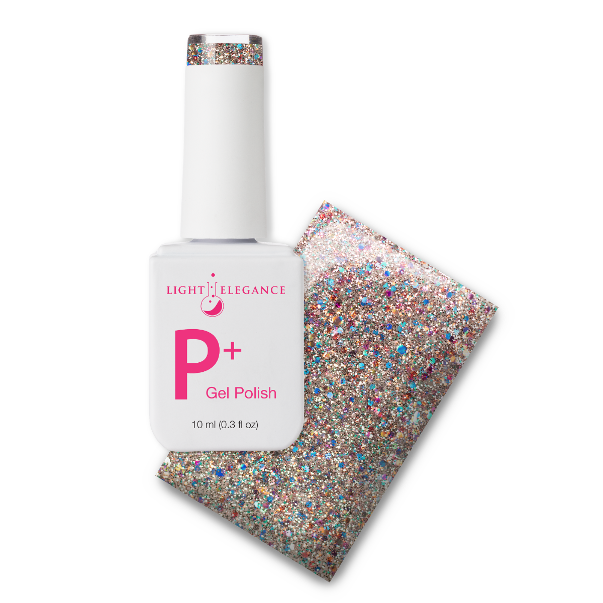 P+ The Elvis Pelvis Glitter Gel Polish 10ml