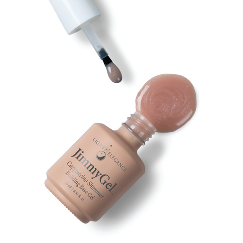 Cappuccino Shimmer JimmyGel - Building Base in a Bottle 15ml