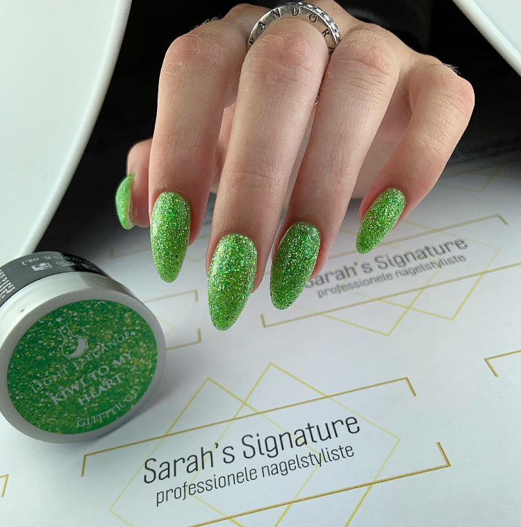 Kiwi to My Heart Glitter Gel 10ml