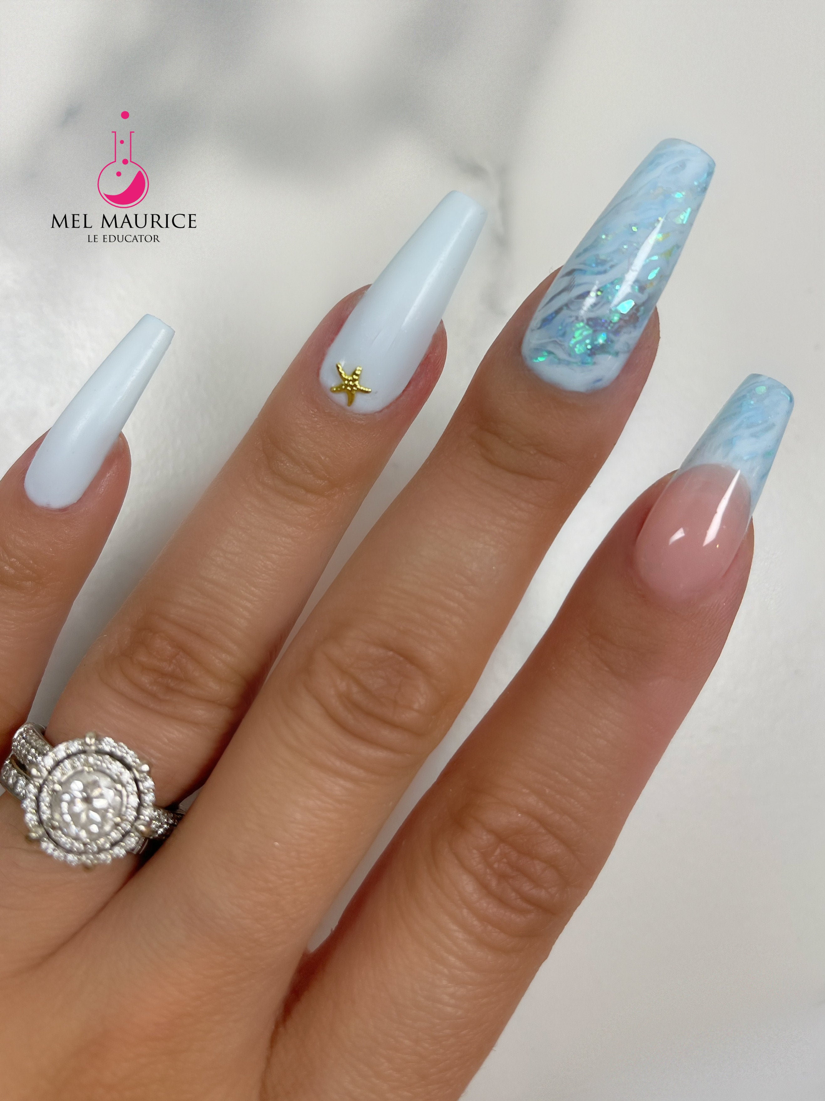 Once Upon a Tide UV/LED Glitter Gel, 17 ml.