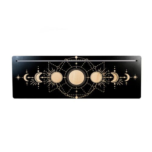 Card Stand - Black Moon Phases