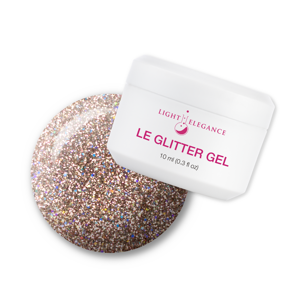 Champagne Glitter Gel 10ml