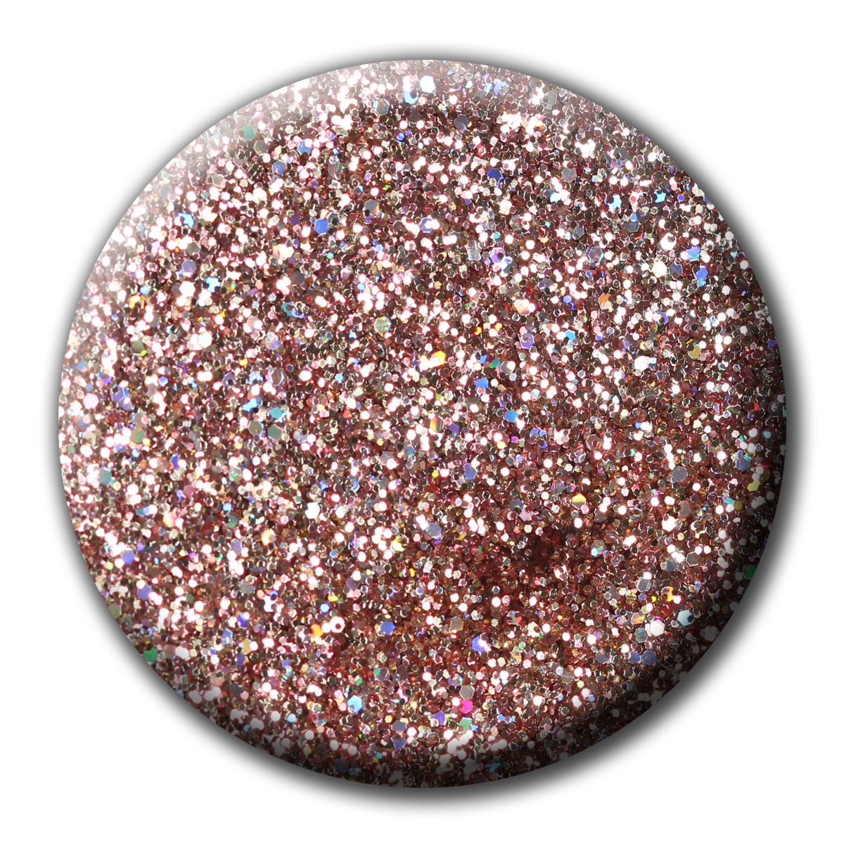 P+ Champagne Glitter Gel Polish 10ml