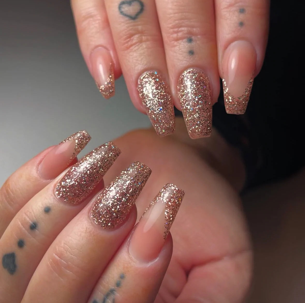 Champagne Glitter Gel 10ml