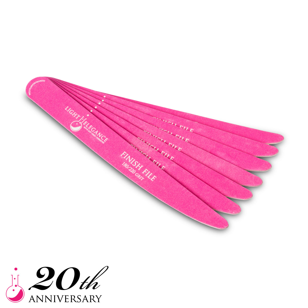 180/220 Finish Files, 50 Pack