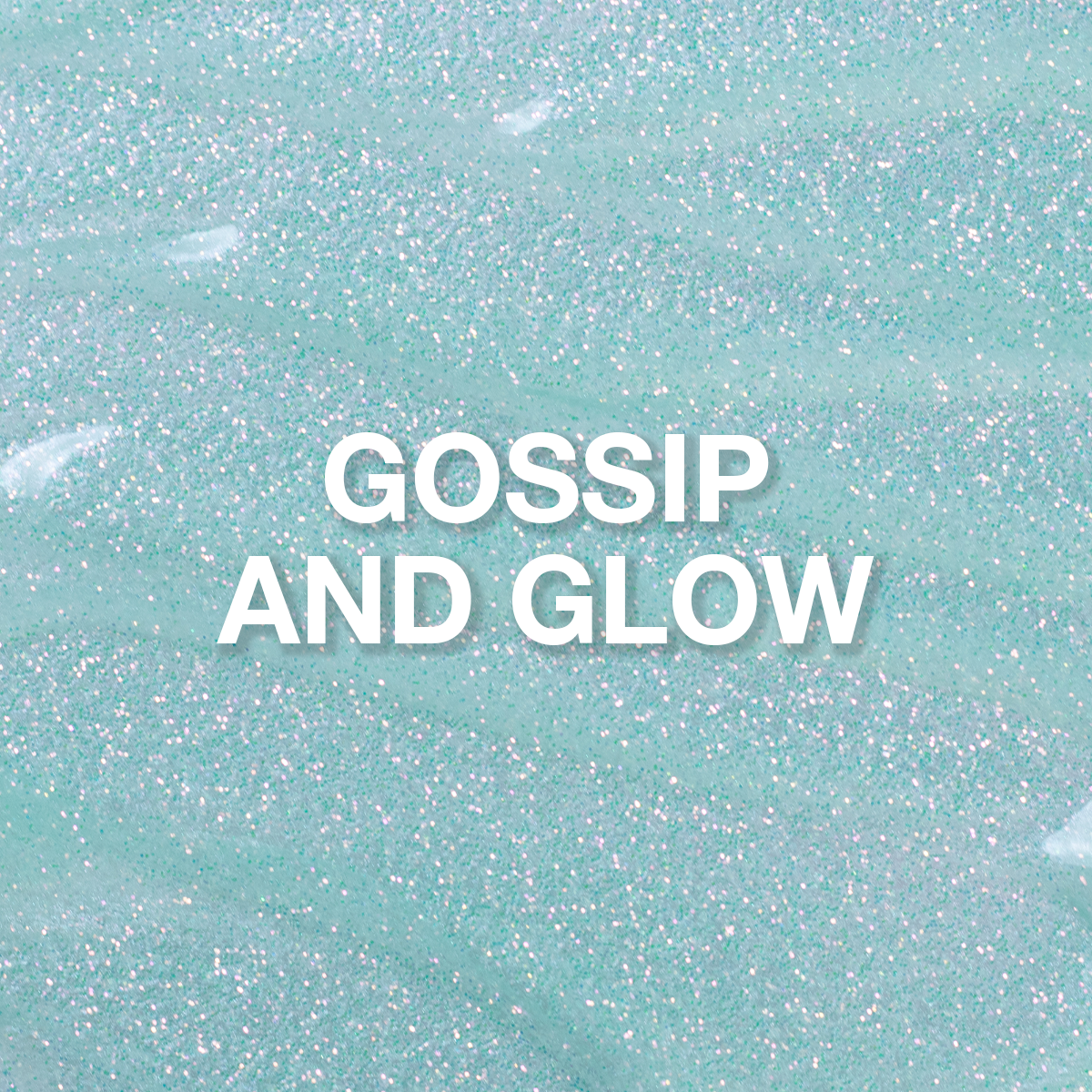 P+ Gossip and Glow Glitter Gel Polish 10 ml