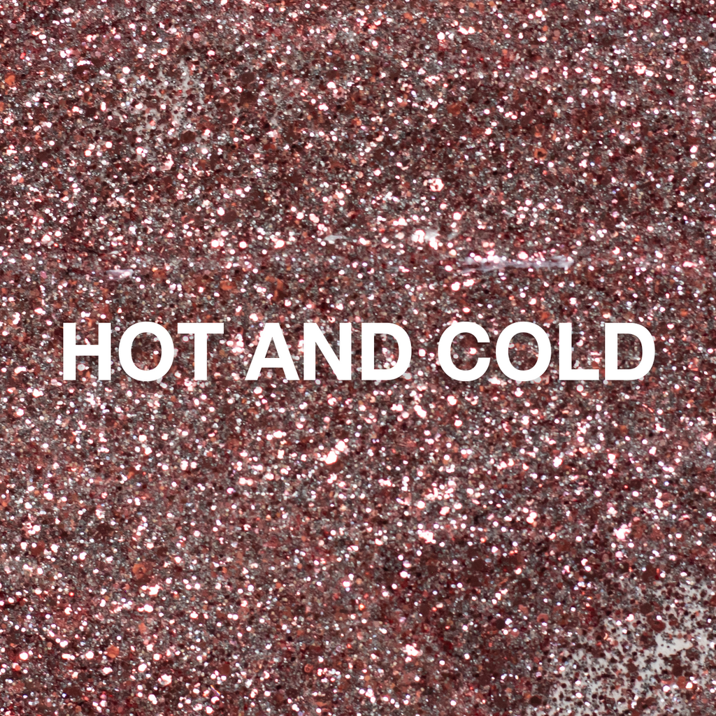 Hot and Cold Glitter Gel