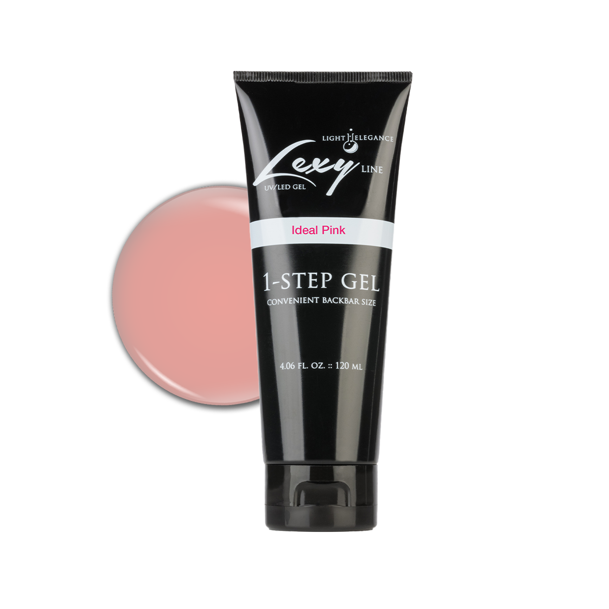 Ideal Pink 1-Step Lexy Line Gel 120ml Backbar Refill Tube