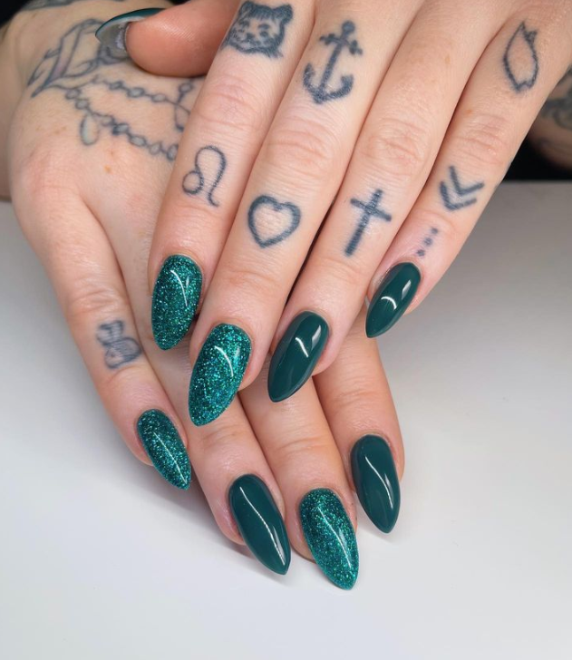 Peacock Glitter Gel 10ml