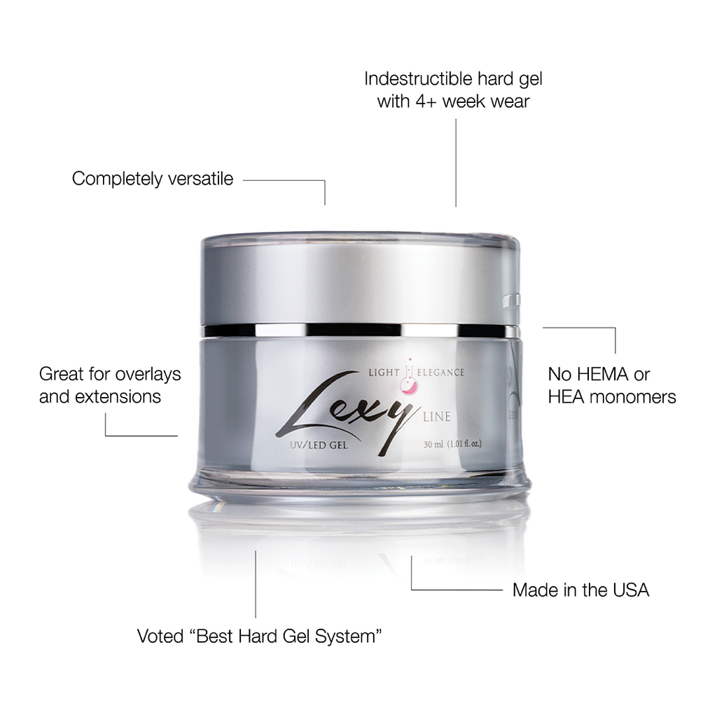 Hard Gel Starter Kit with Super Shiny Top Coat