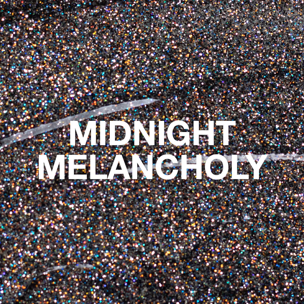 Midnight Melancholy Glitter Gel