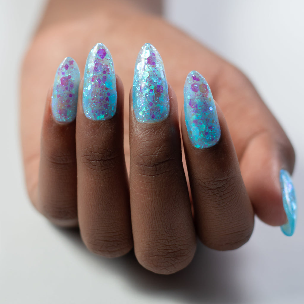 Once Upon a Tide UV/LED Glitter Gel, 17 ml.