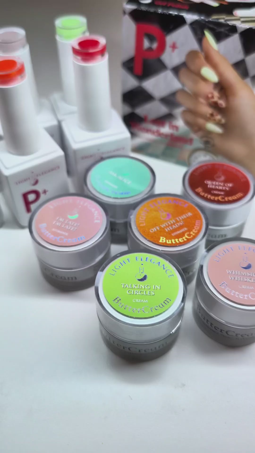 NEW Lost in Wonderland ButterCream Colour Gel Collection