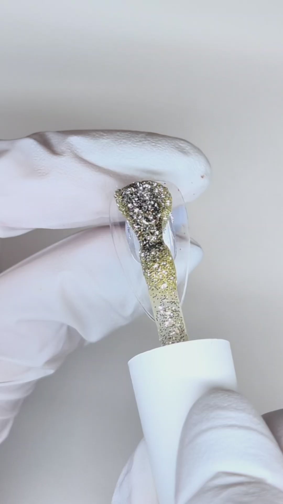 Down The Rabbit Hole P+ Glitter Gel Polish