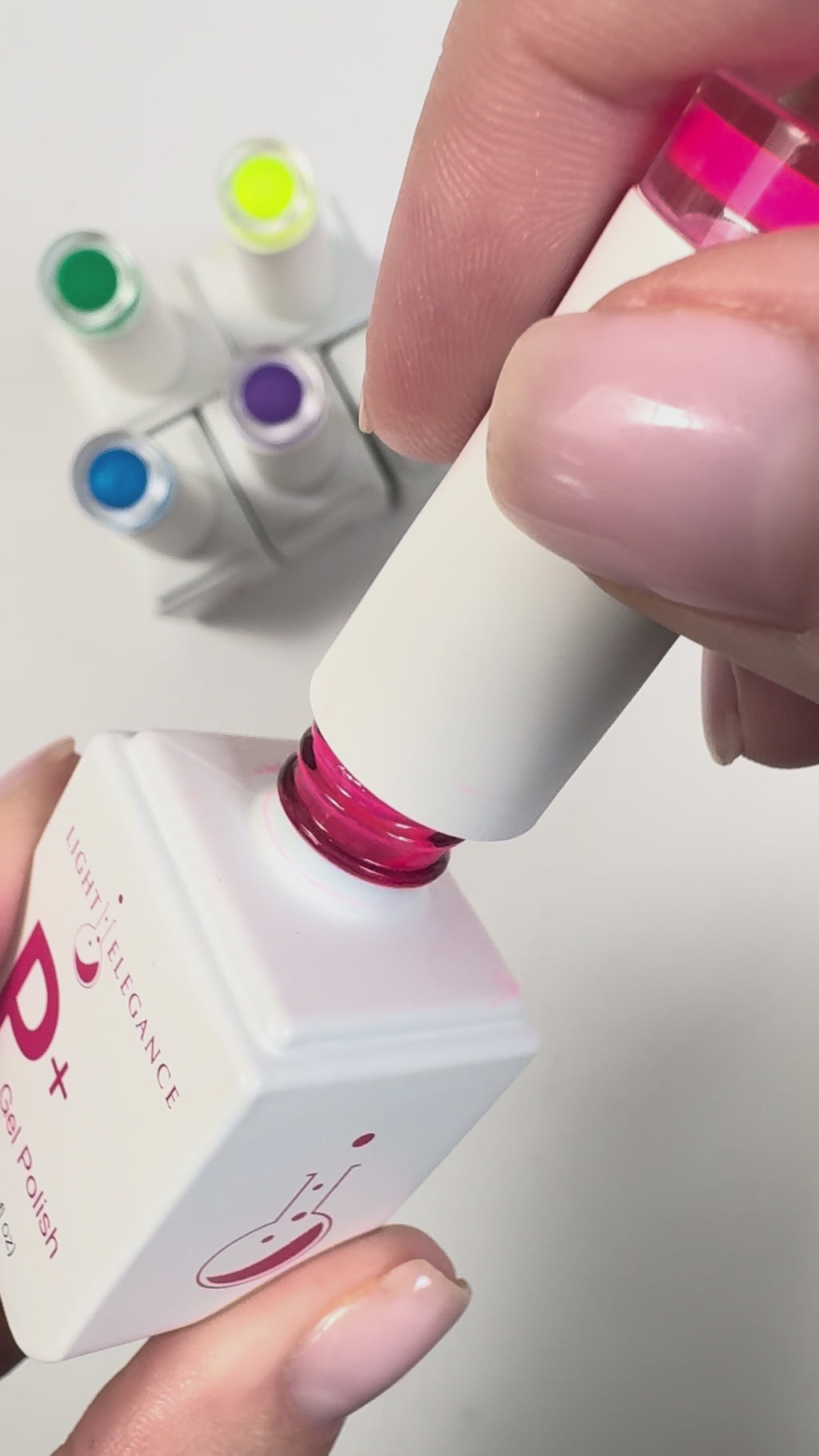 Hot Pink Jelly P+ Gel Polish