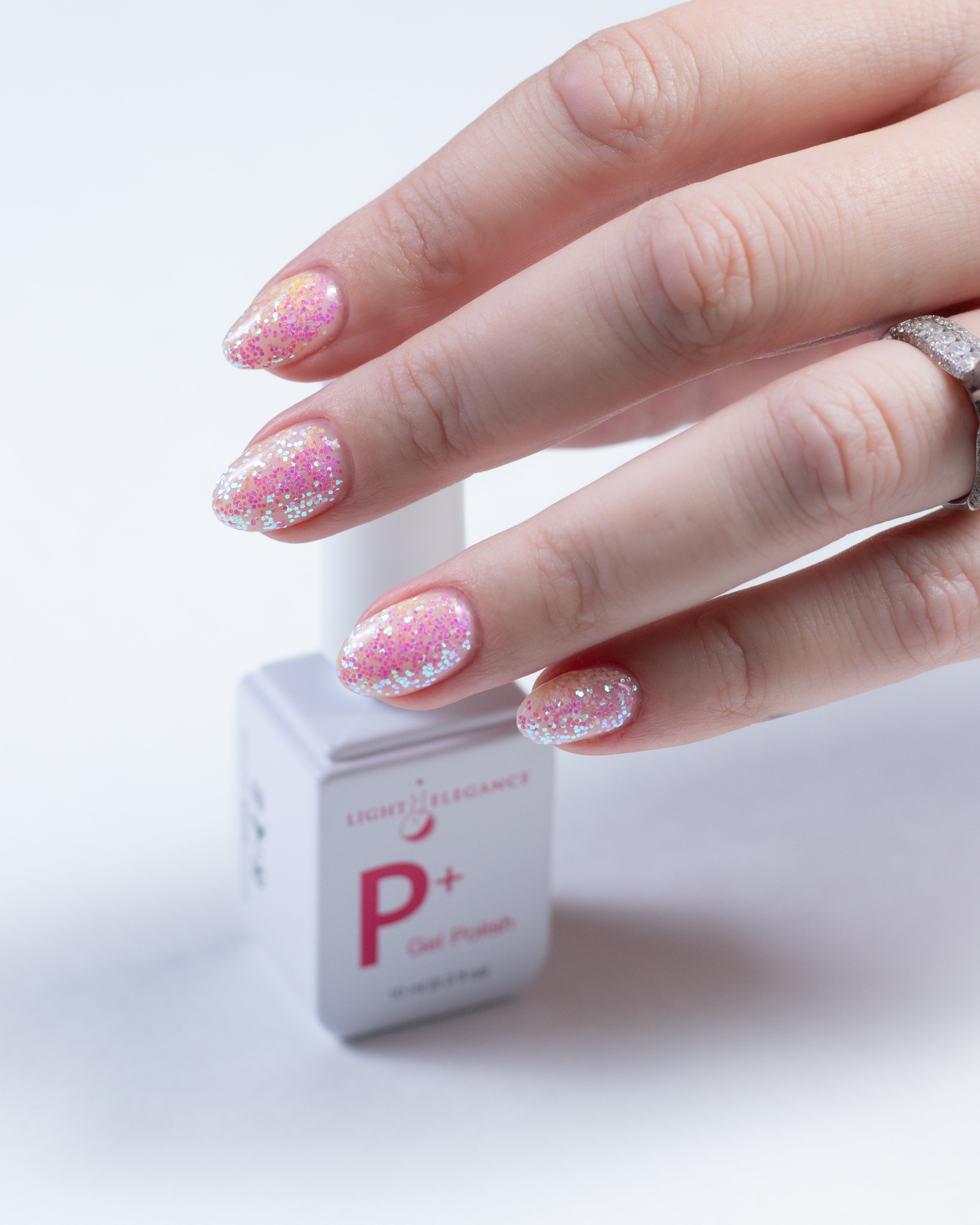 P+ Space Cadet Glitter Gel Polish 10 ml