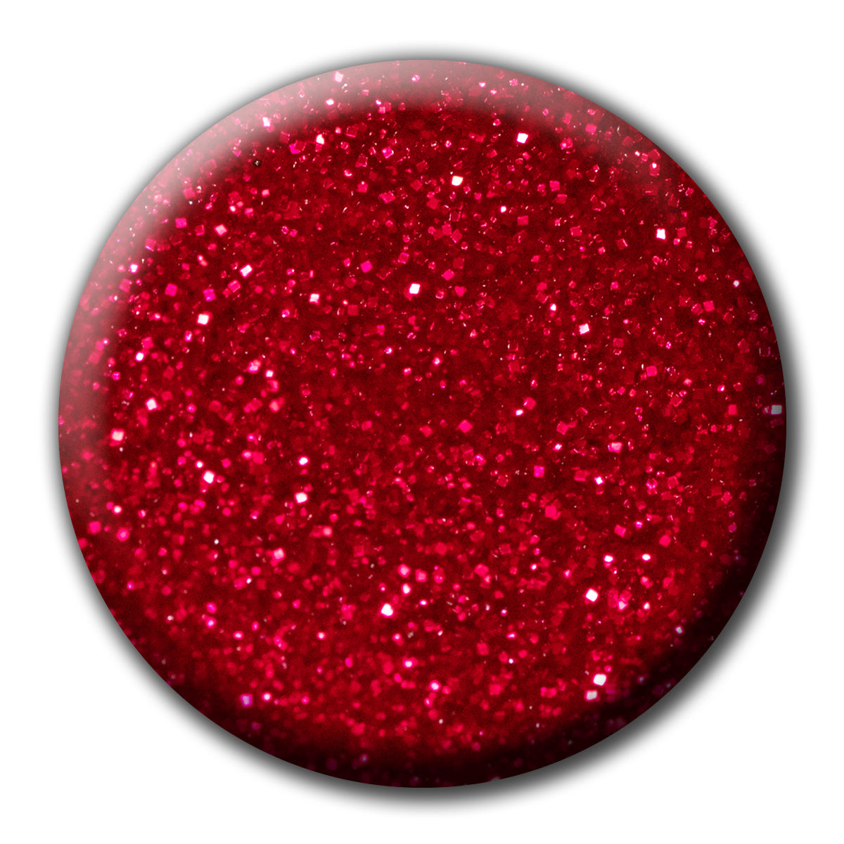 P+ Red Chandelier Glitter Gel Polish P+
