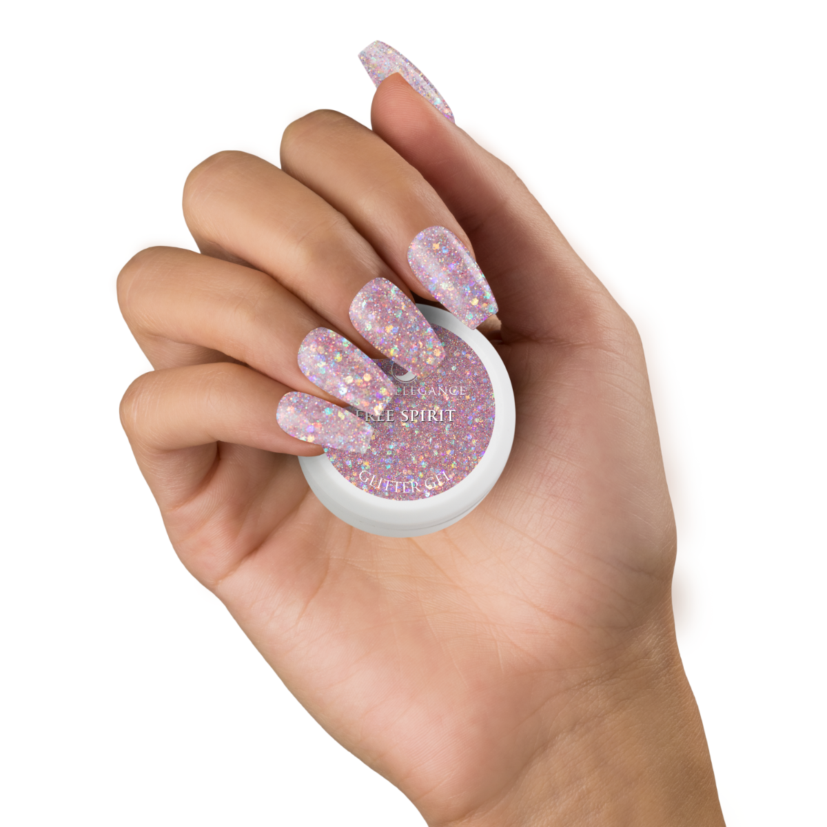 P+ Free Spirit Glitter Gel Polish 10 ml