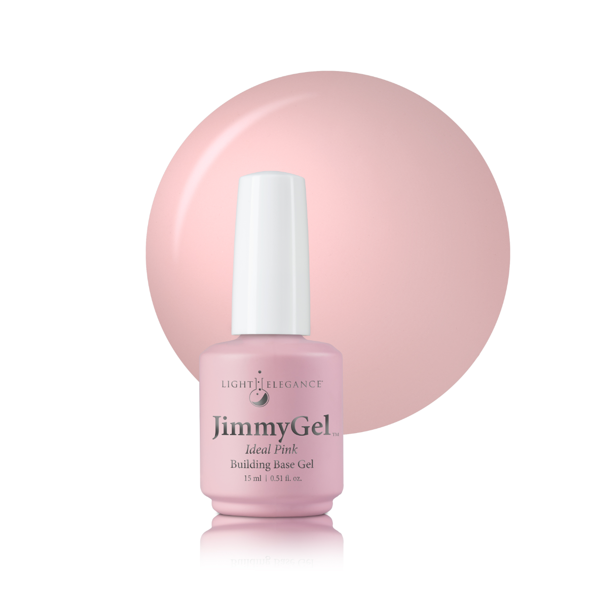 Ideal Pink JimmyGel Soak-Off Building Base