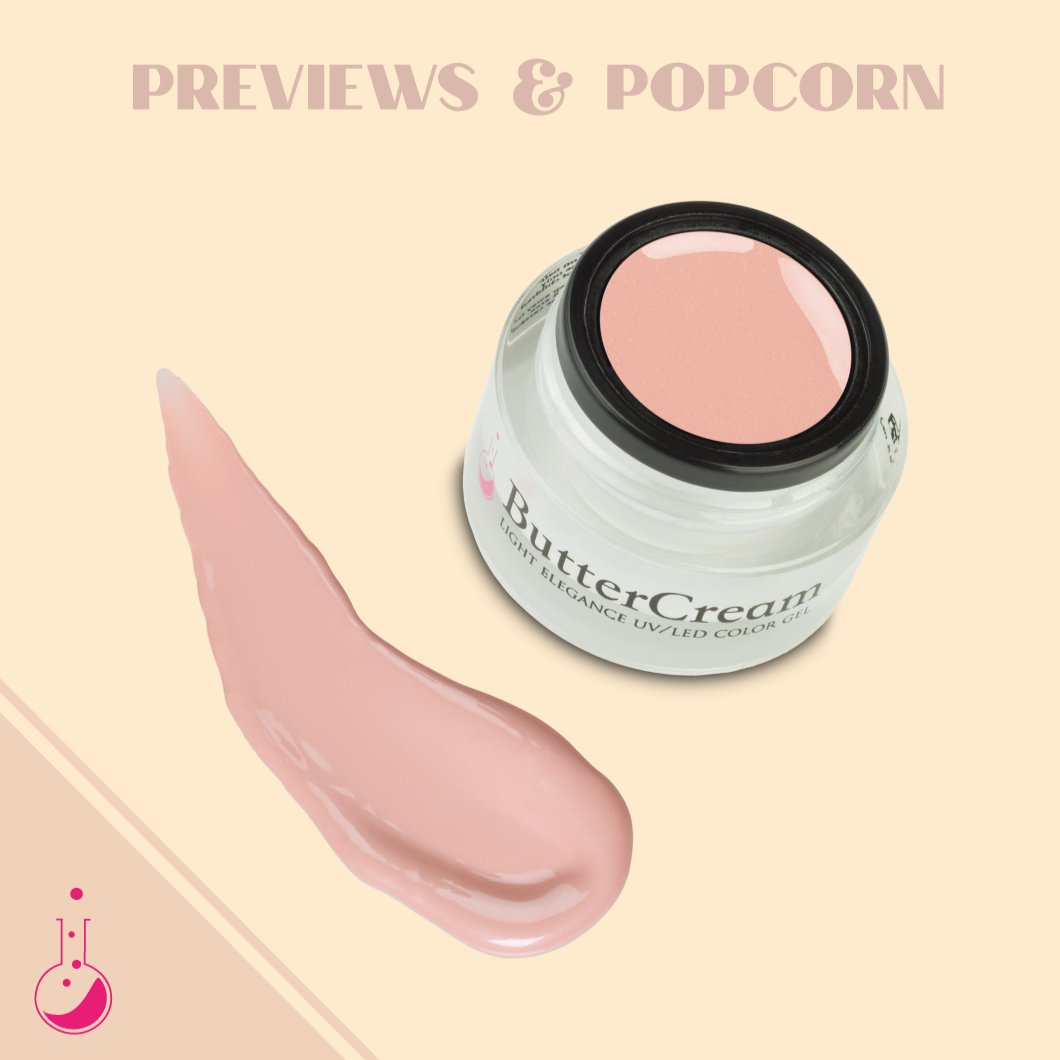Previews and Popcorn ButterCream Color Gel, 5 ml